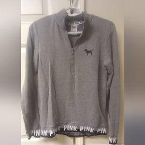 #24 VS Pink 1/2 Zip 🖤